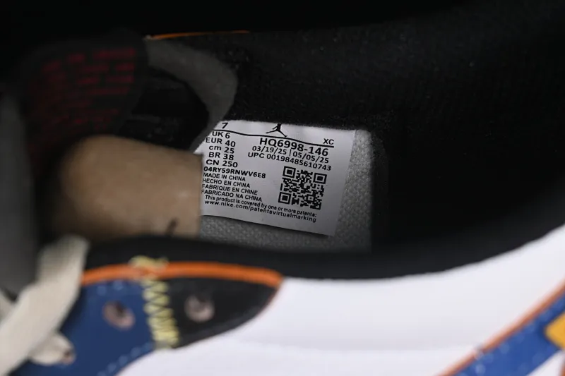 All categories Air Jordan Jordan series basketball shoes Air Jordan 1 Low Fragment Design x Union x Air Jordan 1 Hi Joe 1 Fujiwara Hirota Lightning low-top cultural casual sneakers HQ6998-146